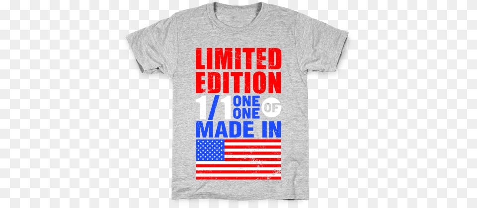 Limited Edition Made In America Kids T Shirt Limited Edition Stars Ornament Round, Clothing, T-shirt Free Png Download