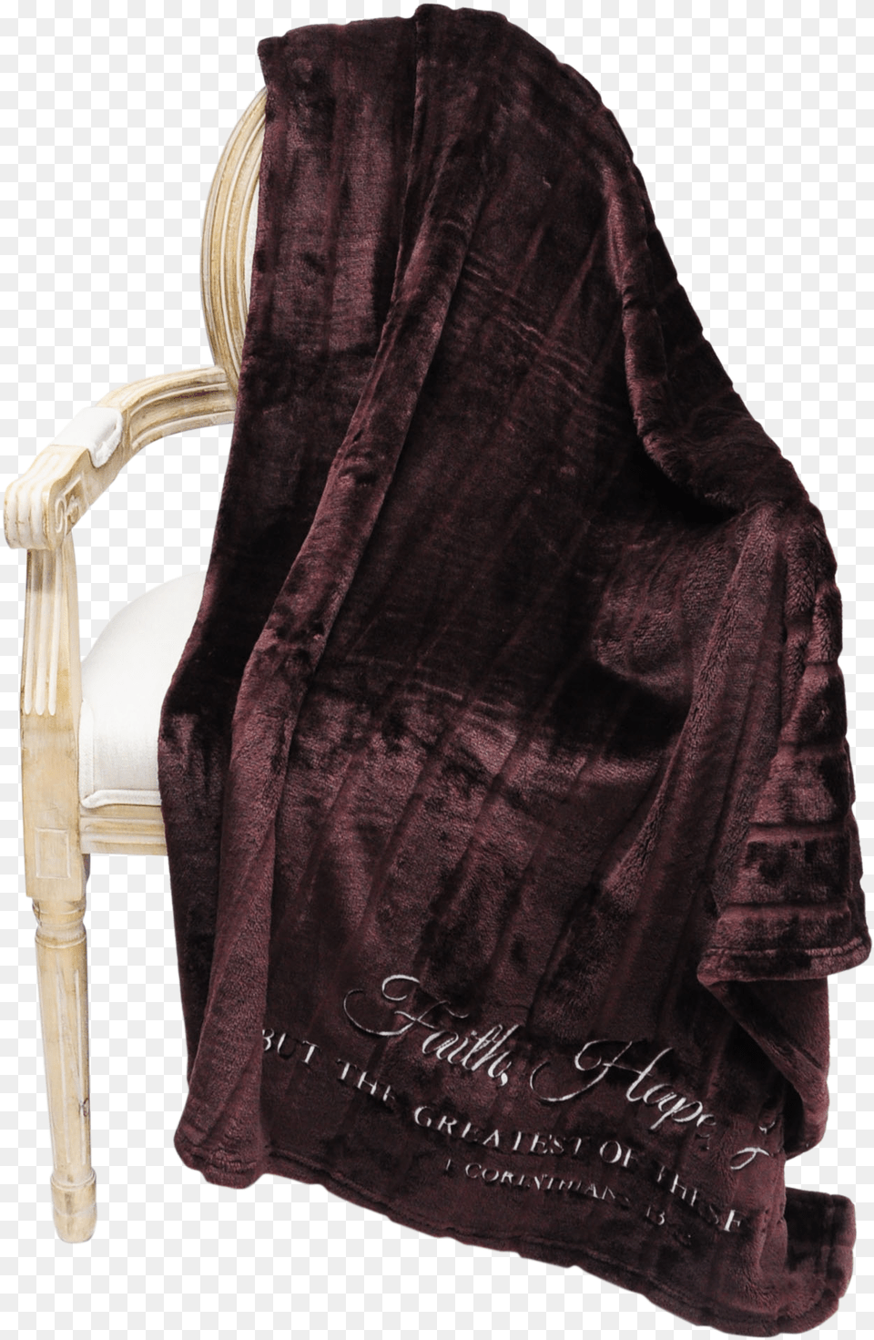 Limited Edition Stripe Sculpted Velvet Plush Scripture Throw Blanket, Clothing, Coat Free Transparent Png