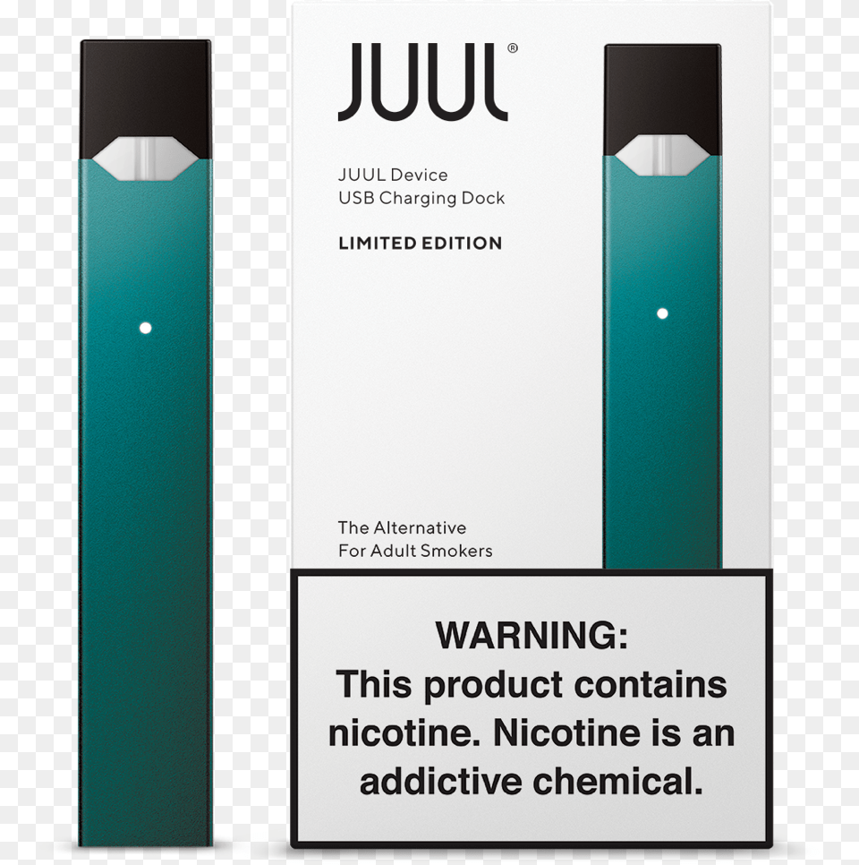 Limited Edition Turquoise Device Kit Juul, Advertisement, Poster, Bottle Png