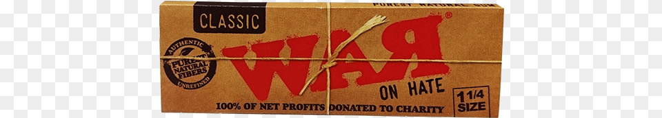 Limited Edition War Rolling Papers Raw Foundation Raw Papers, Box, Cardboard, Carton, Package Png Image