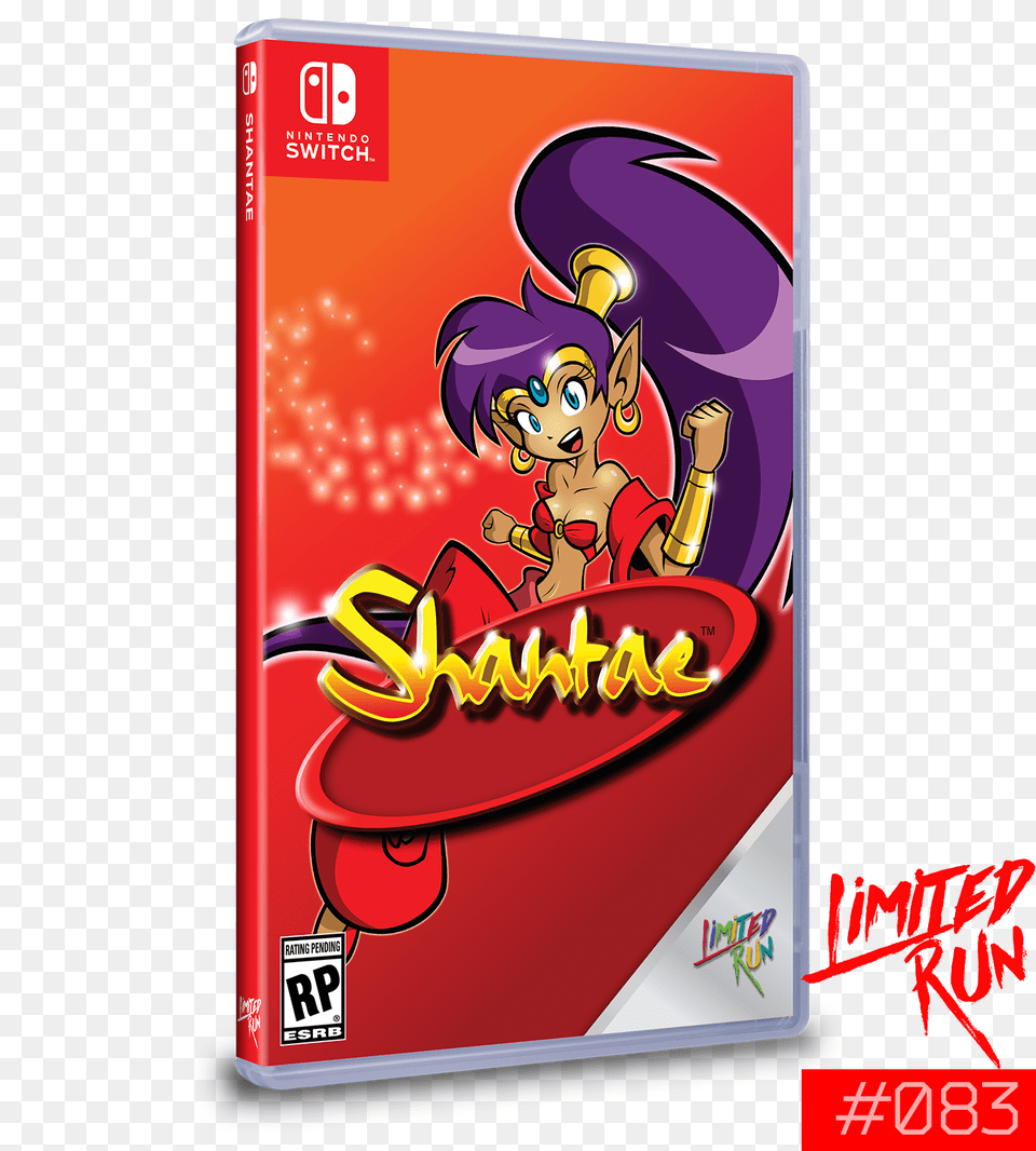 Limited Run Games Shantae Limited Run Switch, Book, Publication, Baby, Person Free Transparent Png