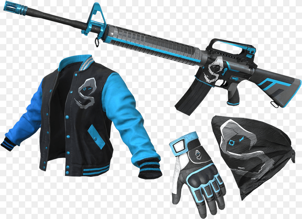 Limited Time Broadcaster Royale Twitch Streamer Skins Shroud New Pubg Skins, Clothing, Rifle, Weapon, Gun Free Png