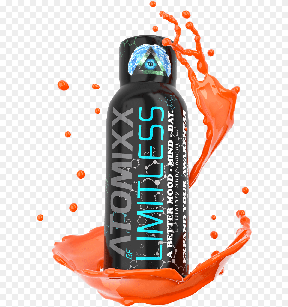 Limitless Liquid Mood Enhancement Shot Guinness, Bottle, Cosmetics, Adult, Female Png Image