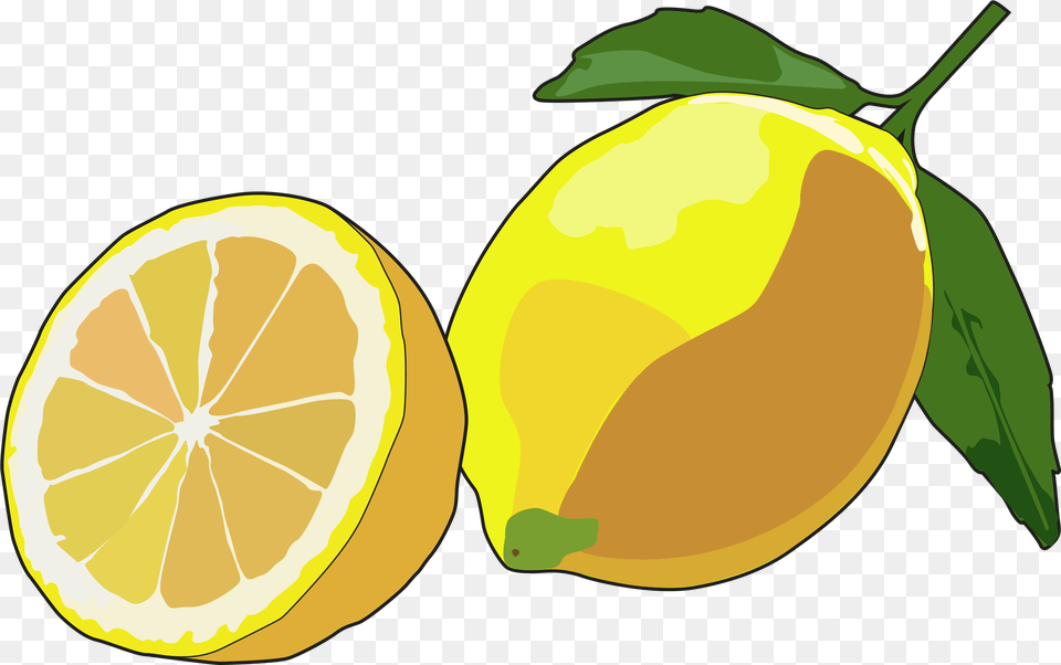 Limn Limon Dibujo, Citrus Fruit, Food, Fruit, Lemon Free Png Download