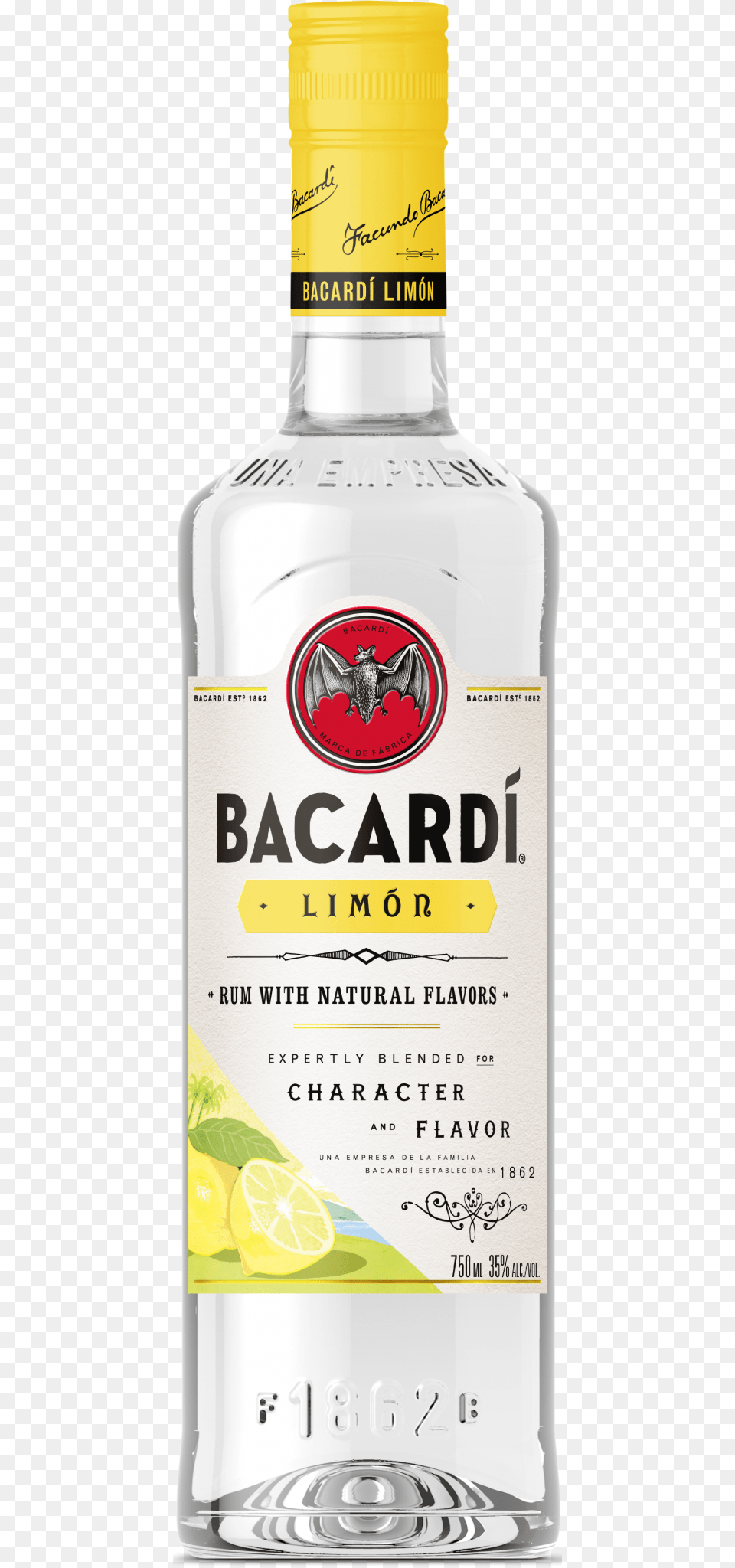 Limon Bacardi Coconut Rum, Alcohol, Beverage, Gin, Liquor Free Transparent Png
