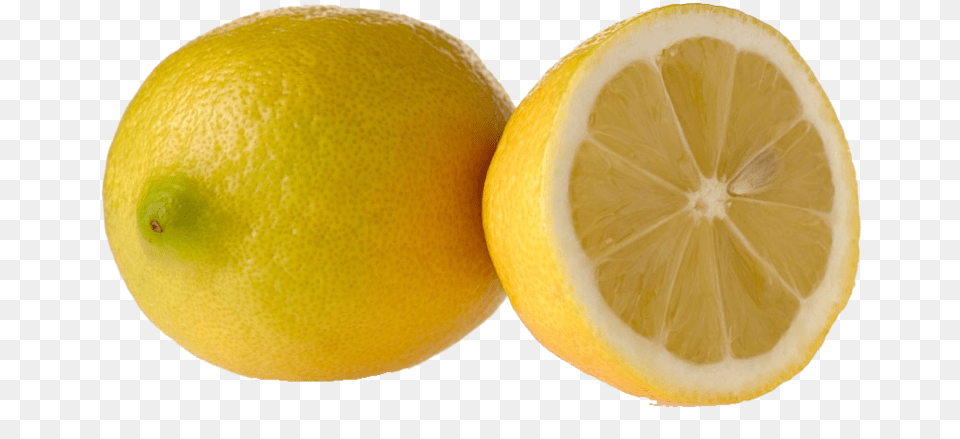 Limon Partido A La Mitad, Citrus Fruit, Food, Fruit, Lemon Free Png