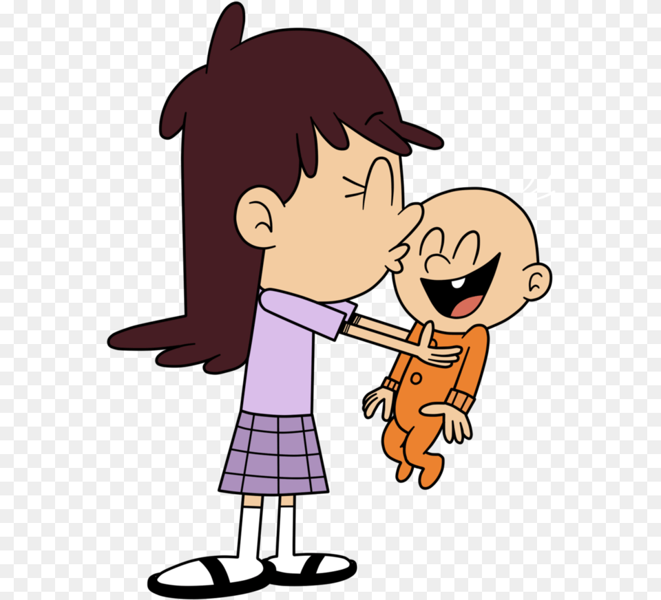 Lincoln Clipart Child Loud House Baby Lincoln And Luna, Book, Cartoon, Comics, Publication Free Png