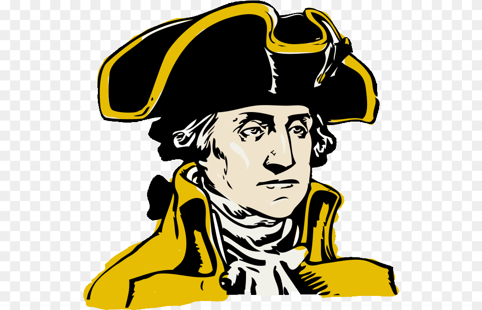 Lincoln Clipart Cute General Washington Clipart, Person, Face, Head, Pirate Png Image