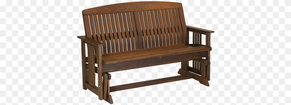 Lincoln Glider Bench, Furniture, Crib, Infant Bed, Park Bench Free Png