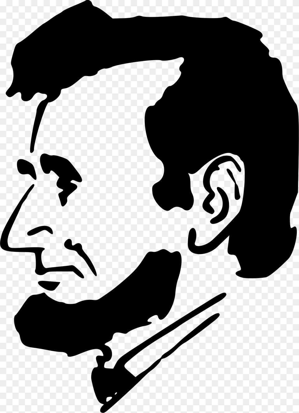 Lincoln Icons, Gray Png