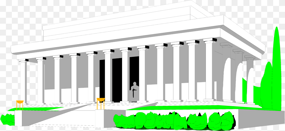 Lincoln Memorial Stock Lincoln Memorial Building Clipart, Architecture, Pillar, Prayer, Shrine Free Png Download