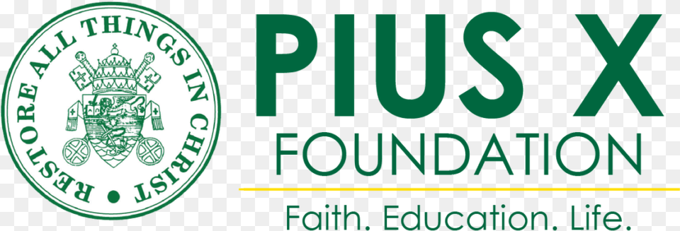 Lincoln Pius X Catholic High School Pius X Lincoln Ne Logo, Green Free Transparent Png