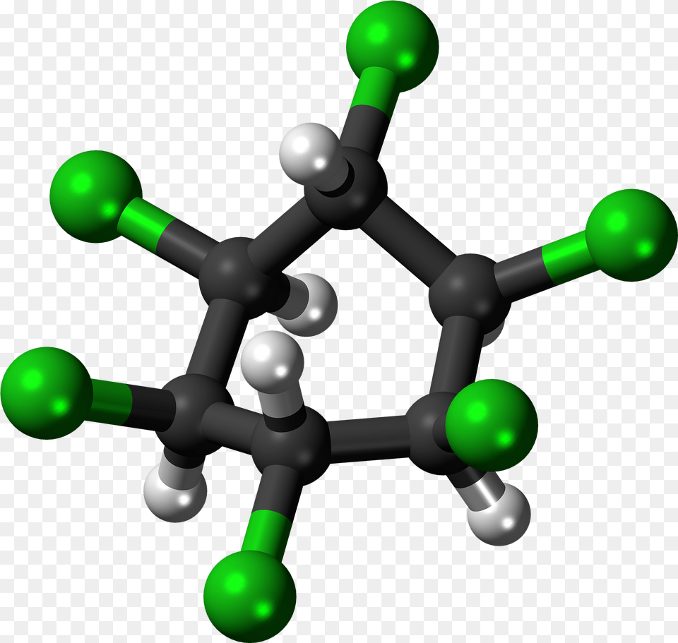 Lindane Molecule Ball 3d Structure Of Benzene Hexachloride, Sphere, Chess, Game Png