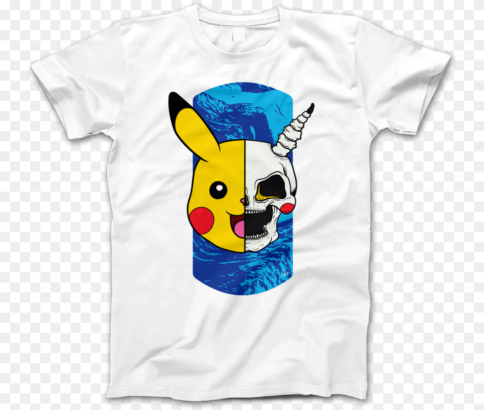 Linden Shop Pokemon Pikachu Frontshirt White Playeras De San Juditas, Clothing, T-shirt, Shirt Free Png Download