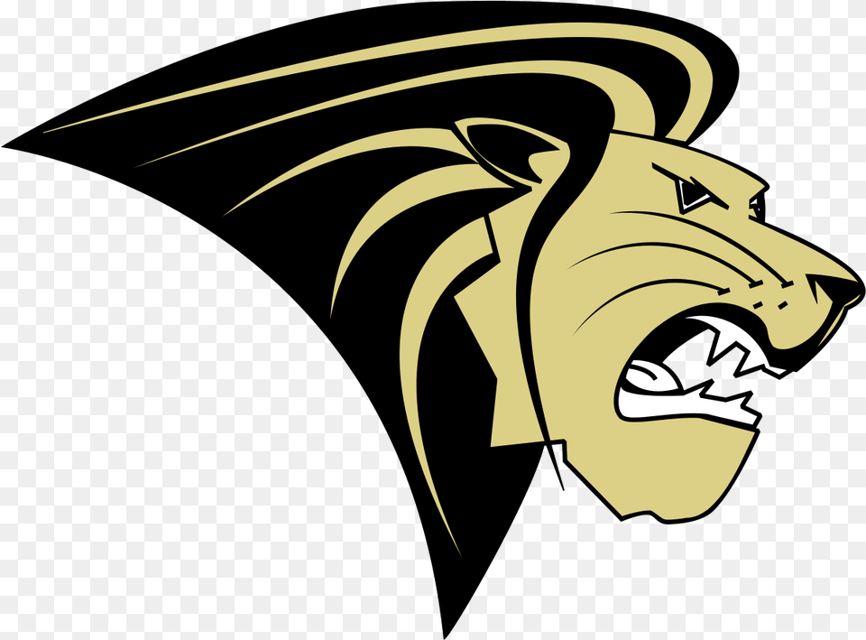 Lindenwood Lions Lindenwood University Athletics, Cartoon, Animal, Face, Head Free Png Download