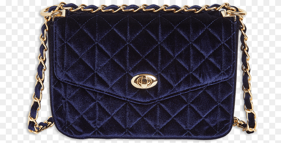Lindex Blue Velvet Bag, Accessories, Handbag, Purse Png Image