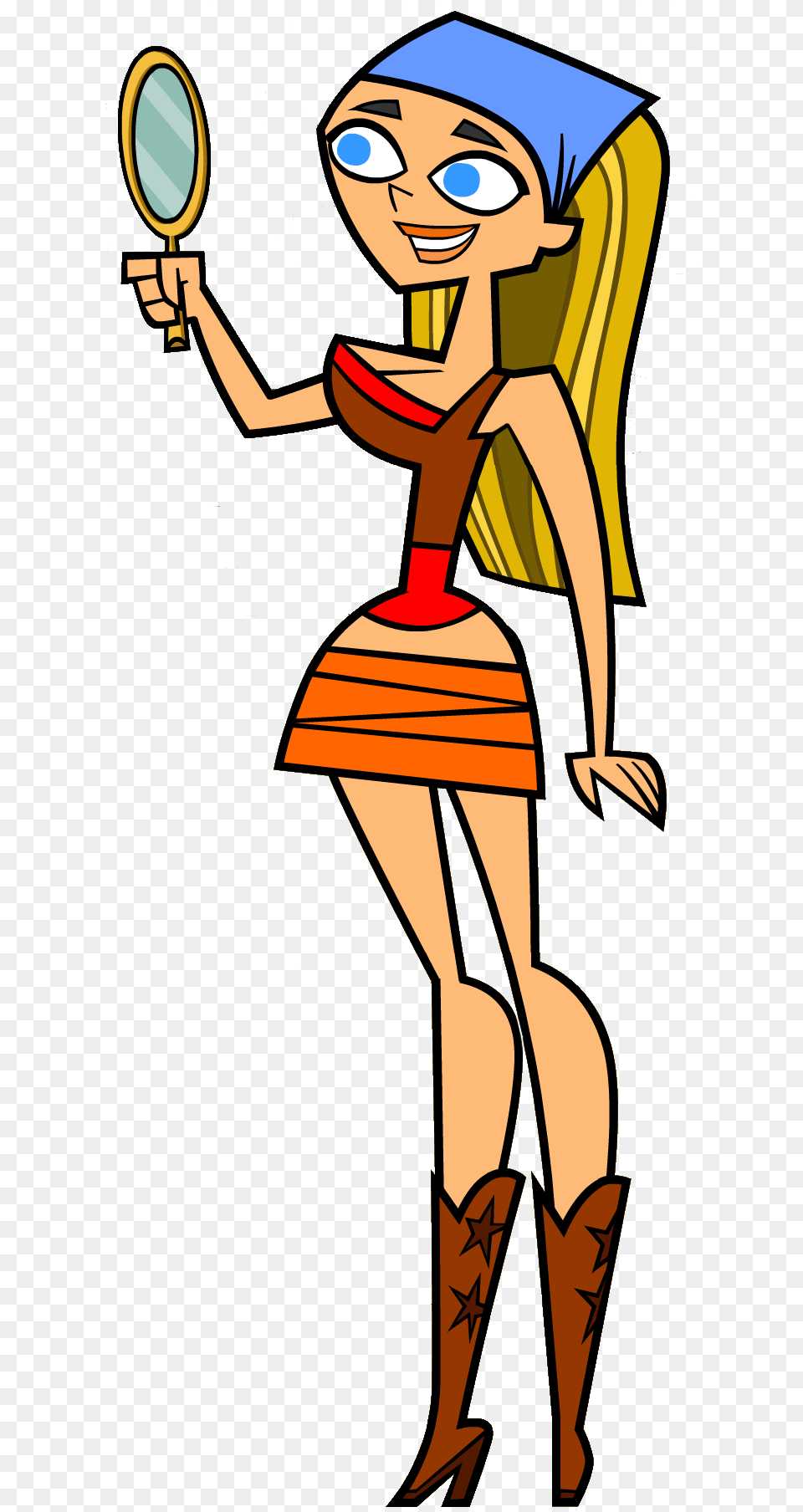 Lindsay A Tutto Reality L Isola Total Drama Lindsay, Book, Comics, Publication, Face Png Image