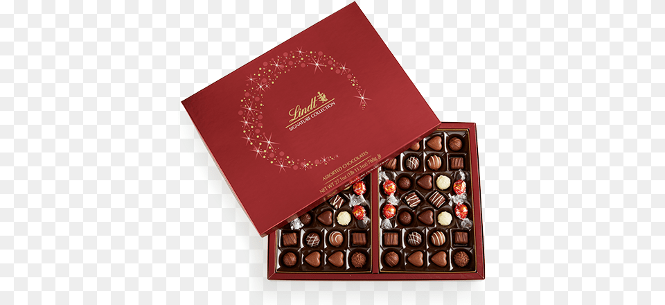 Lindt Boxed Chocolates Signature Collection Chocolate Gift Box Mother39s Day, Cocoa, Dessert, Food Free Png Download