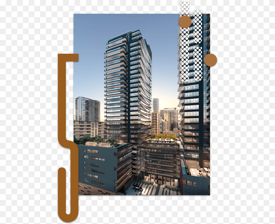 Line 5 Condos Yonge And Eglinton, Apartment Building, Housing, High Rise, Condo Free Png Download
