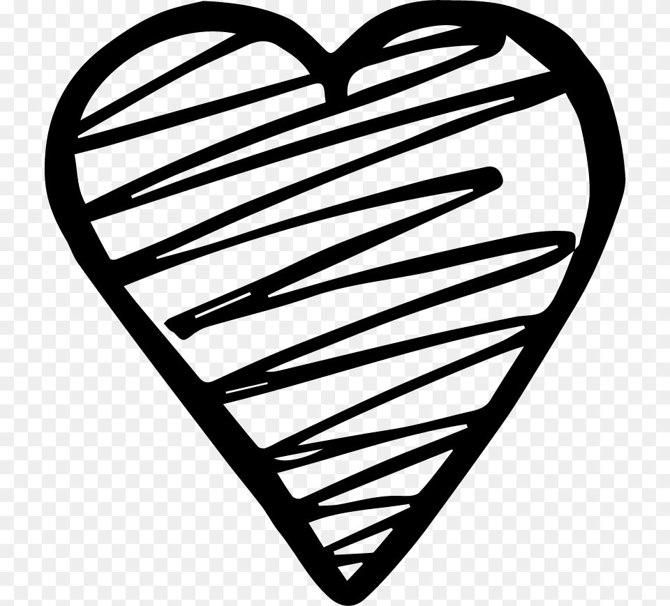Line Art, Heart, Food, Sweets Free Png