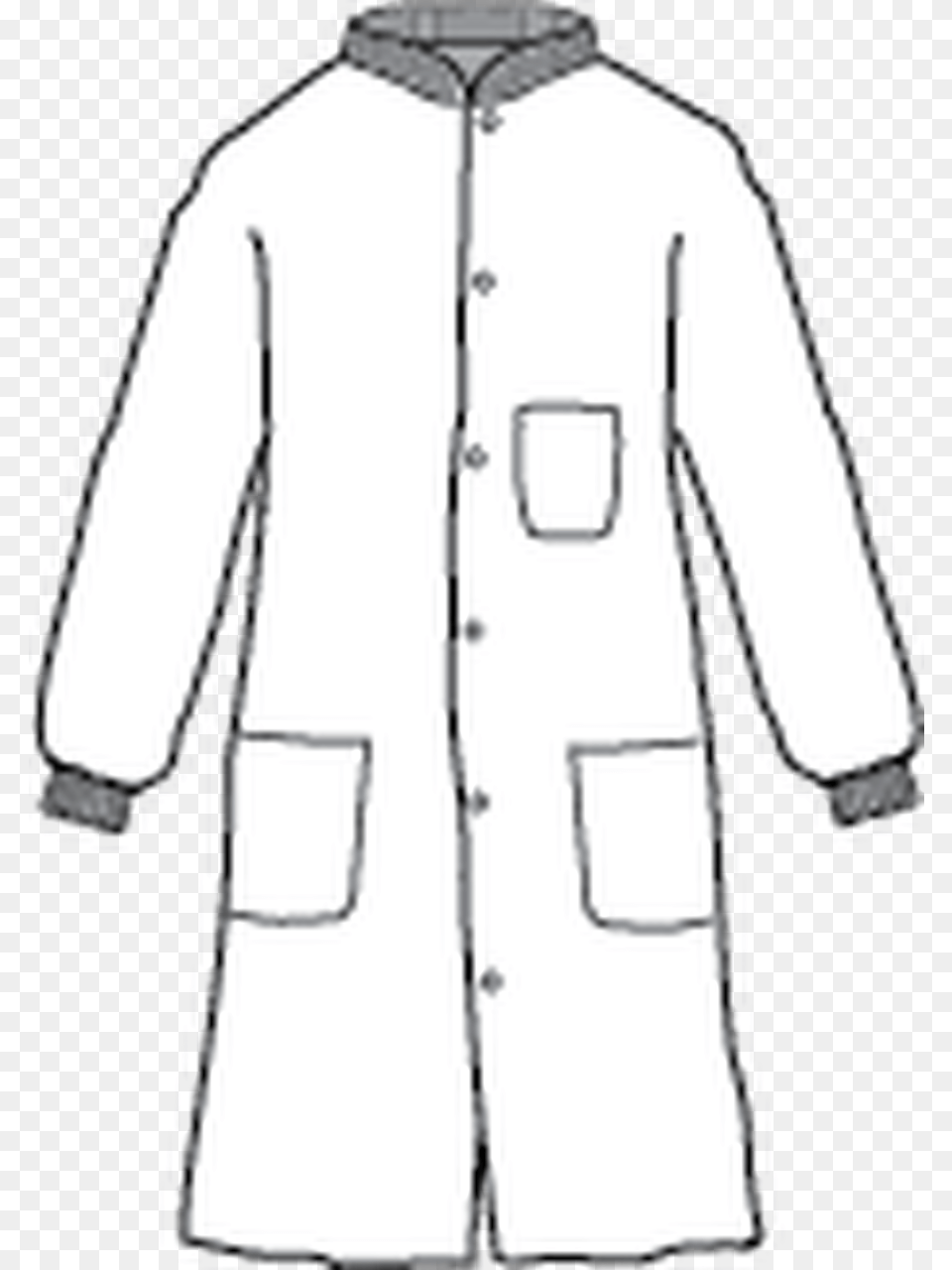 Line Art, Clothing, Coat, Lab Coat Free Png Download