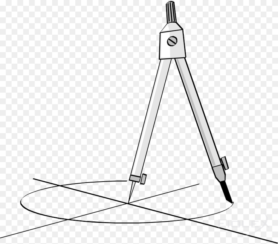 Line Art, Tripod, Bow, Weapon, Compass Math Png