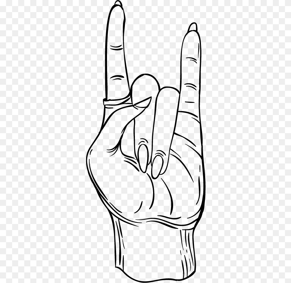 Line Art, Body Part, Finger, Hand, Person Free Png Download