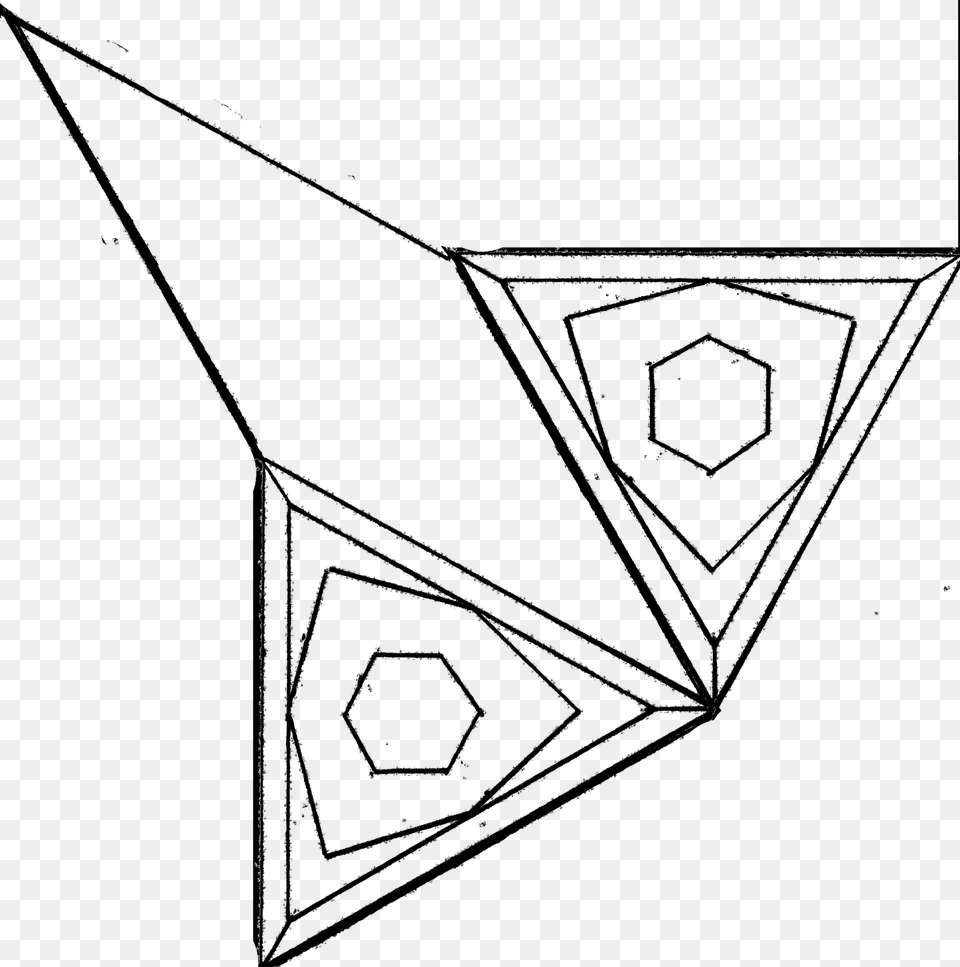 Line Art, Triangle Png Image