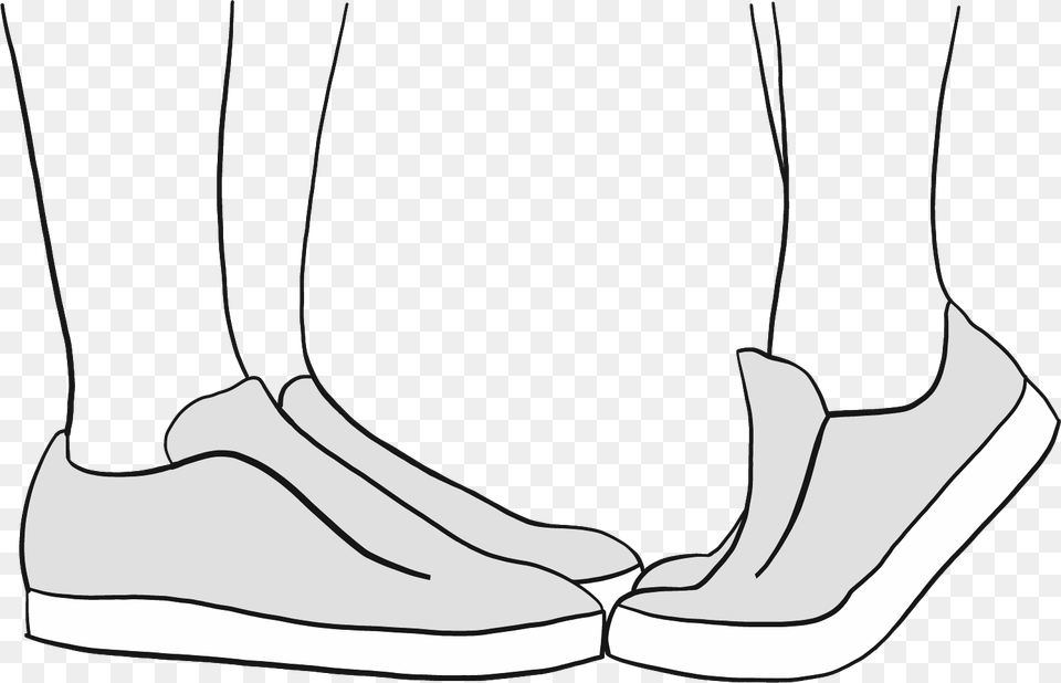 Line Art, Clothing, Footwear, Shoe, Sneaker Free Png Download