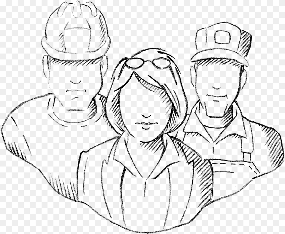 Line Art, Drawing, Person, Face, Head Free Png Download