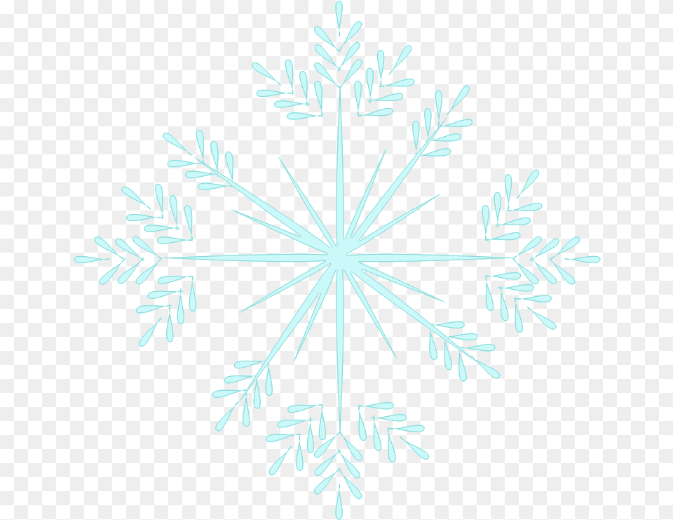 Line Art, Nature, Outdoors, Snow, Snowflake Free Png Download