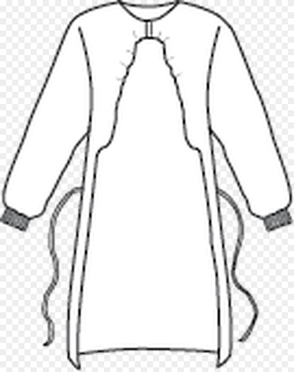Line Art, Accessories, Clothing, Coat, Formal Wear Free Png Download