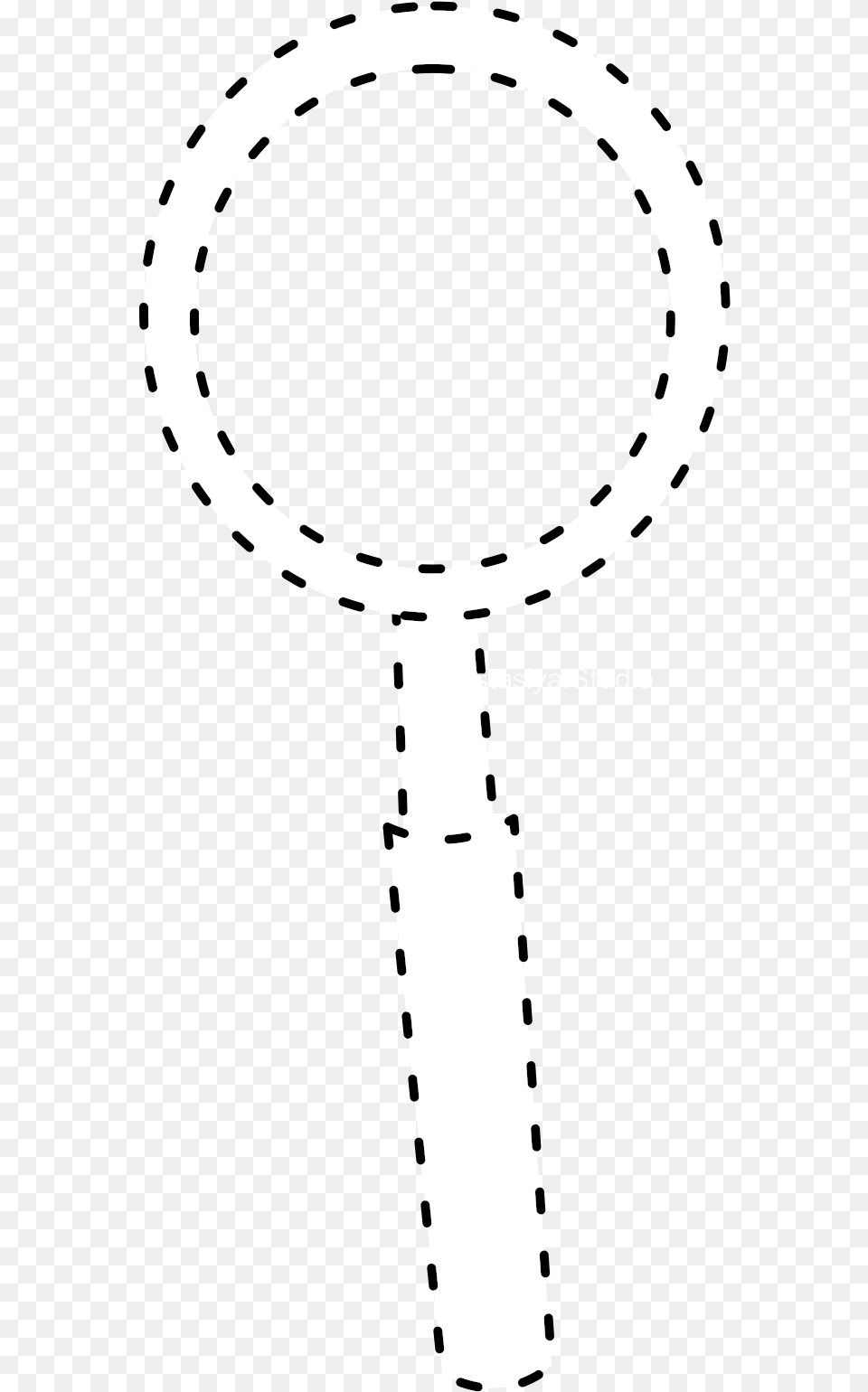 Line Art, Magnifying, Racket, Person Free Transparent Png