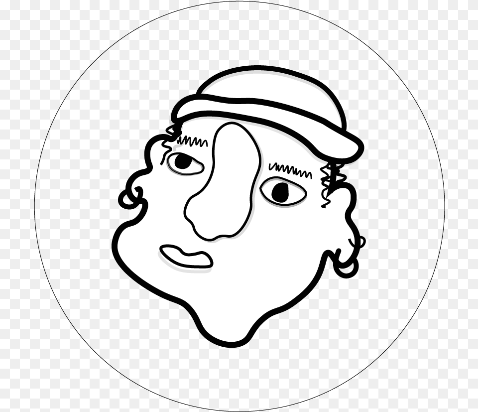 Line Art, Stencil, Face, Head, Person Png