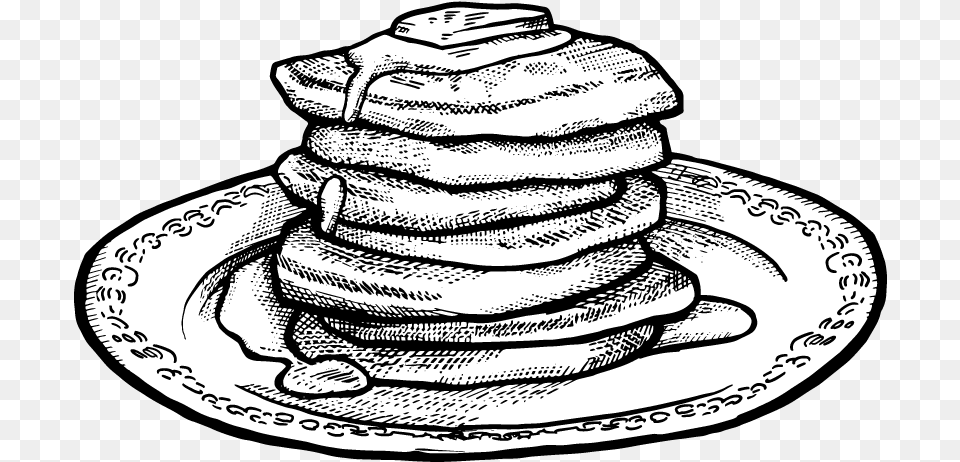 Line Art, Bread, Food Png