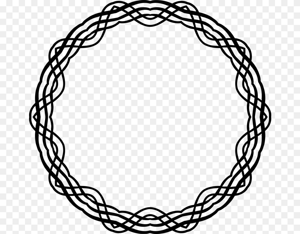 Line Art Circle Drawing Computer Icons Flyer, Gray Free Png Download