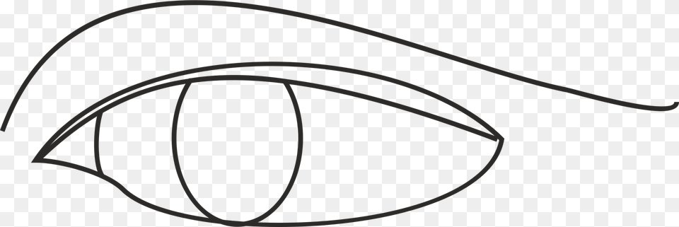 Line Art Drawing Eye Diagram, Person, Pirate Free Png Download