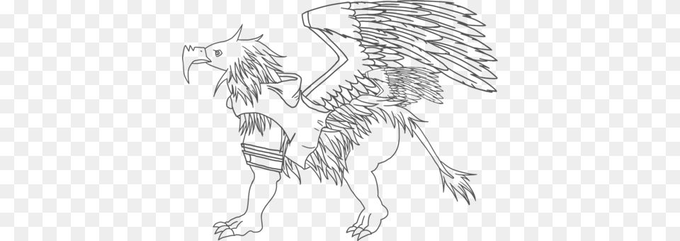 Line Art Drawing Griffin Coloring Book Griffin, Baby, Person, Animal, Dinosaur Png