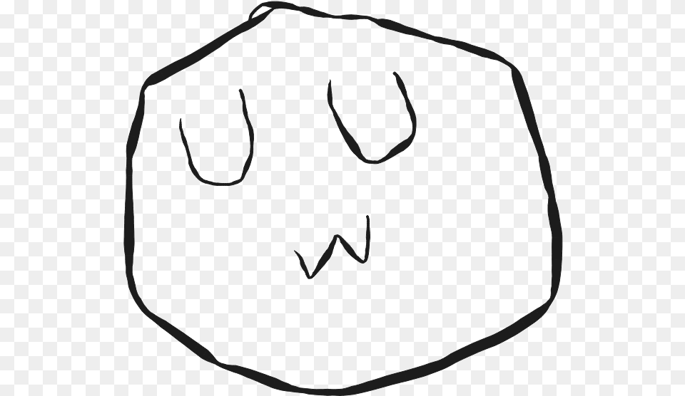Line Art Face White Black Black And White Facial Expression Uwu Face, Bag, Body Part, Hand, Person Free Transparent Png