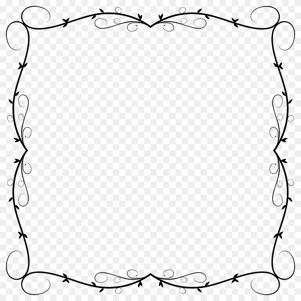 Line Art Flourish Banner Extrapolated 10 Clipart, Oval, Pattern, Floral Design, Graphics Png Image