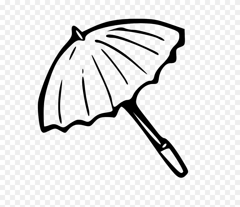 Line Art Of Umbrella, Canopy, Person Png