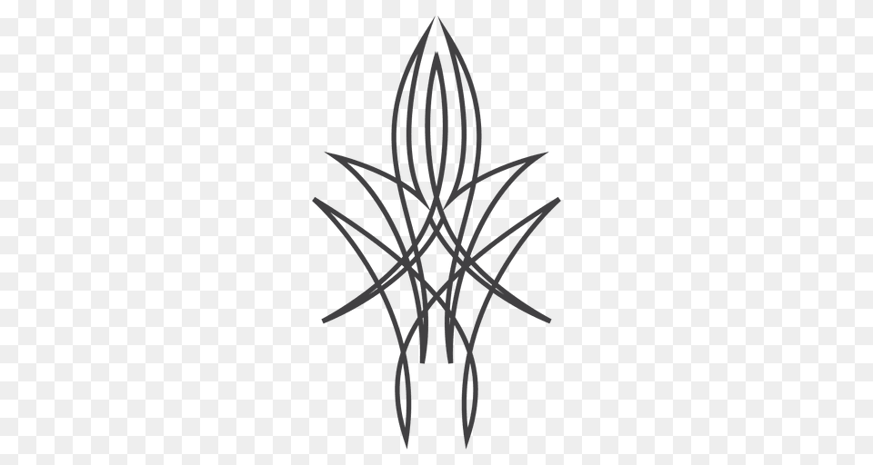 Line Art Pinstripe Tattoo, Grass, Plant, Green, Pattern Free Png