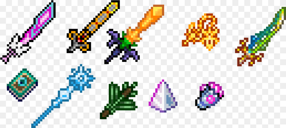 Line Art Pixel Terraria Free Clipart Hq Terraria Swords Pixel Art, Pattern, Graphics, Outdoors Png