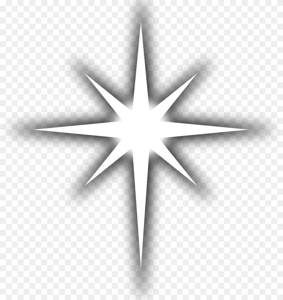 Line Art Star Freeuse Stock White Star Images, Cross, Star Symbol, Symbol, Lighting Png Image