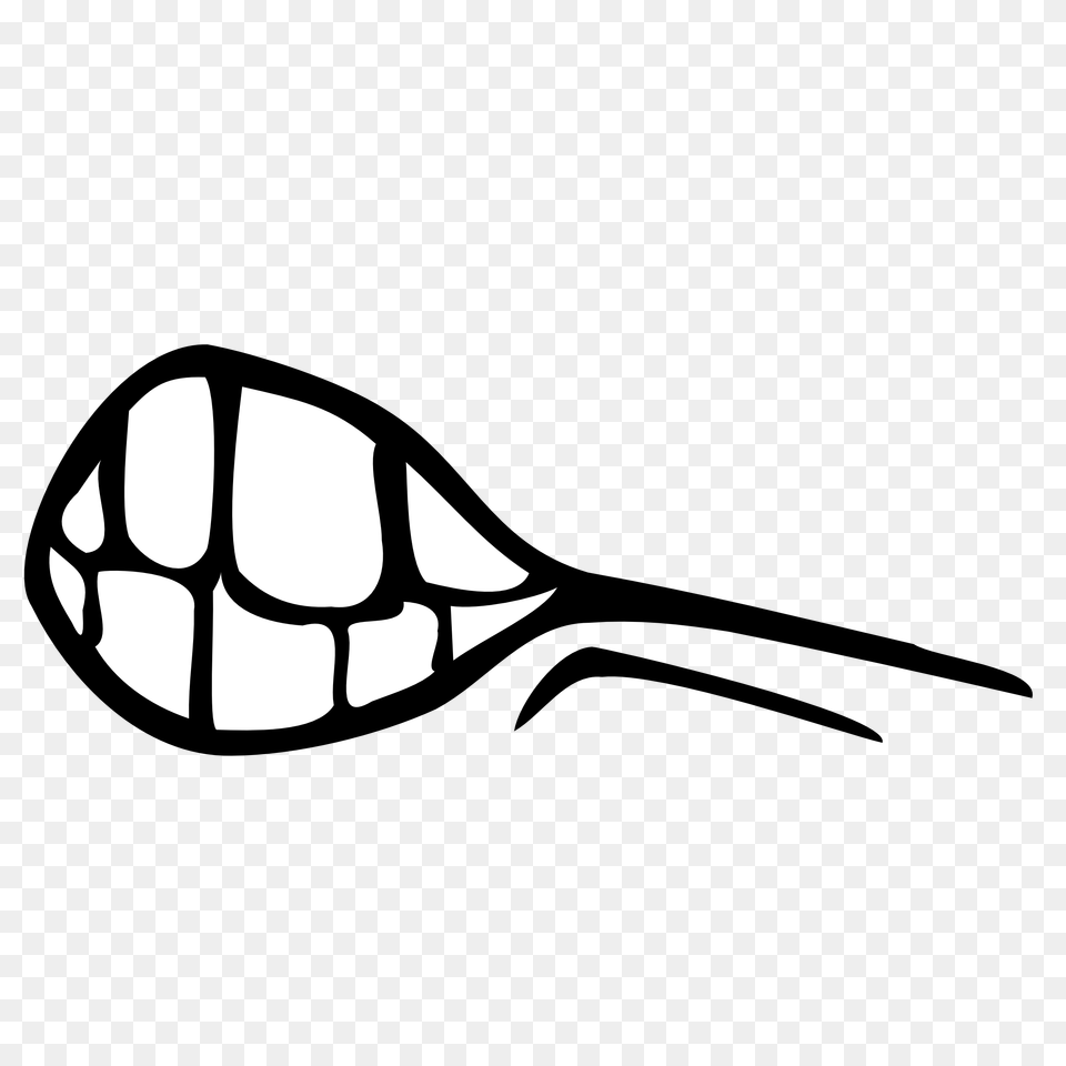 Line Art Vision Care Symbol Clipart Mouth Angry, Cutlery, Spoon, Amphibian, Animal Free Png