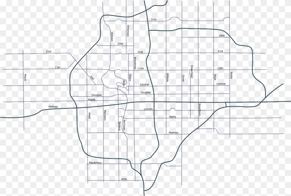 Line Artanglearea Street Map Line Art, Cad Diagram, Diagram Free Png