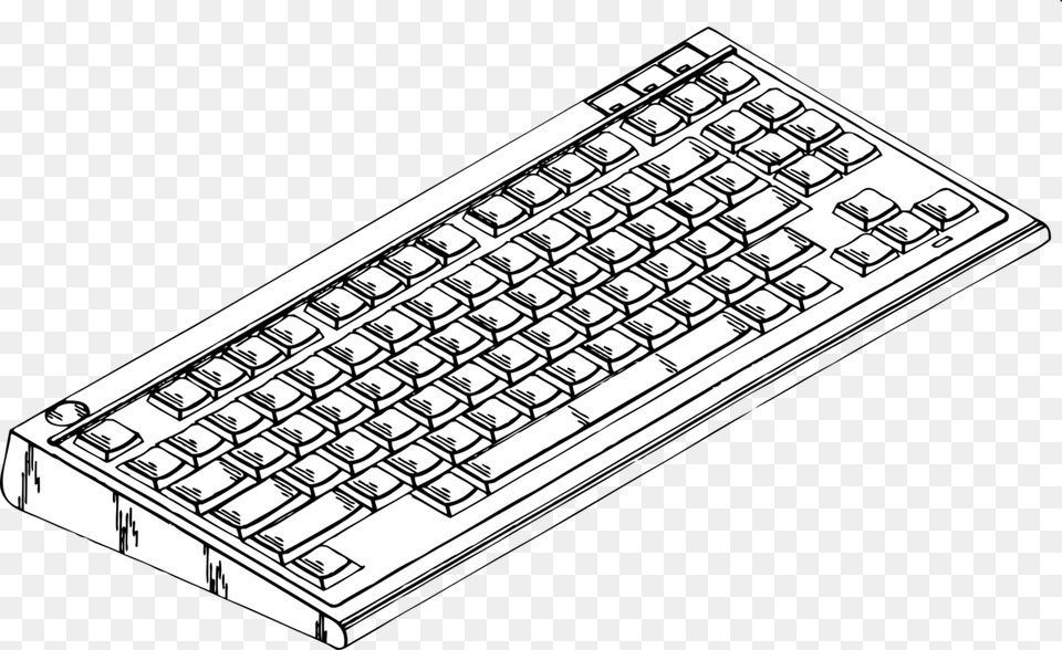 Line Artanglespace Bar Computer Keyboard Clipart, Computer Hardware, Computer Keyboard, Electronics, Hardware Free Png Download