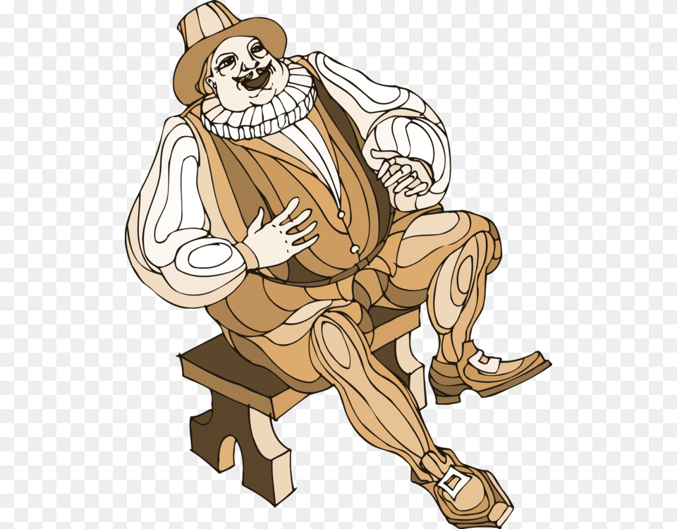 Line Artartsitting Twelfth Night Characters Hd, Art, Adult, Male, Man Free Transparent Png