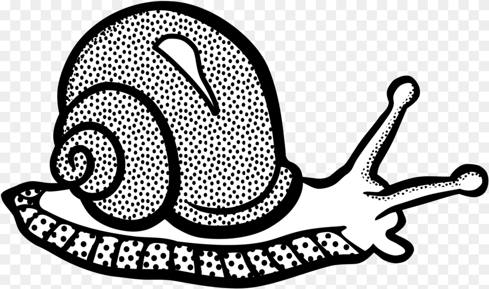 Line Artartsnail Clipart Royalty Svg Snail Black And White, Animal, Invertebrate Png