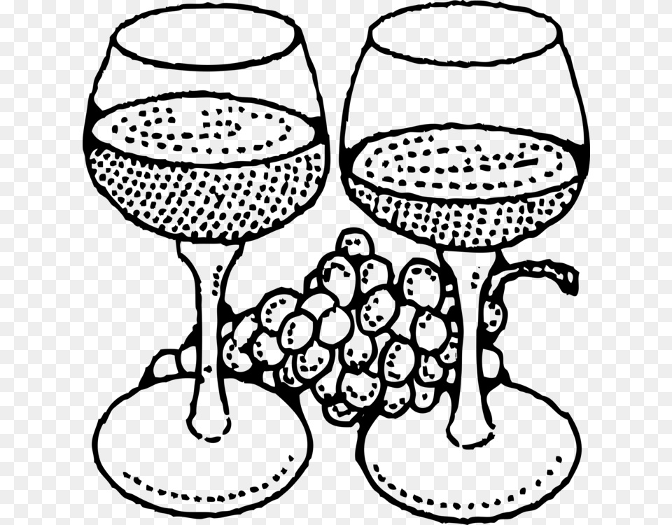 Line Artchampagne Stemwaremonochrome Photography Wine Black And White, Gray Png